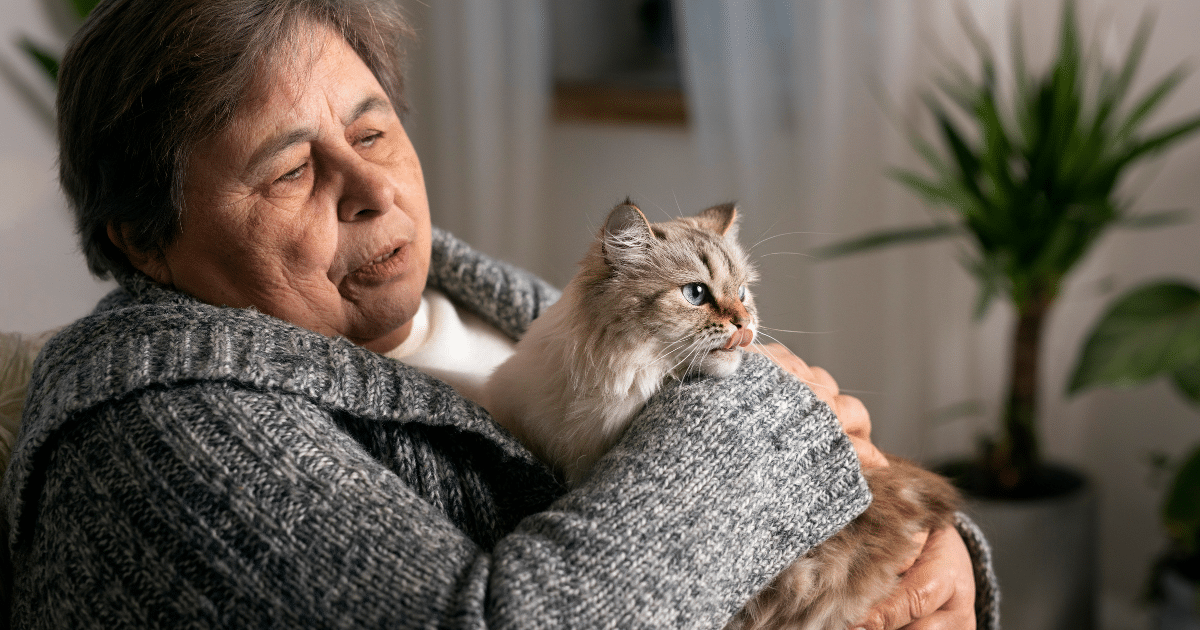 Cat Fostering A Cure for Loneliness in Seniors?