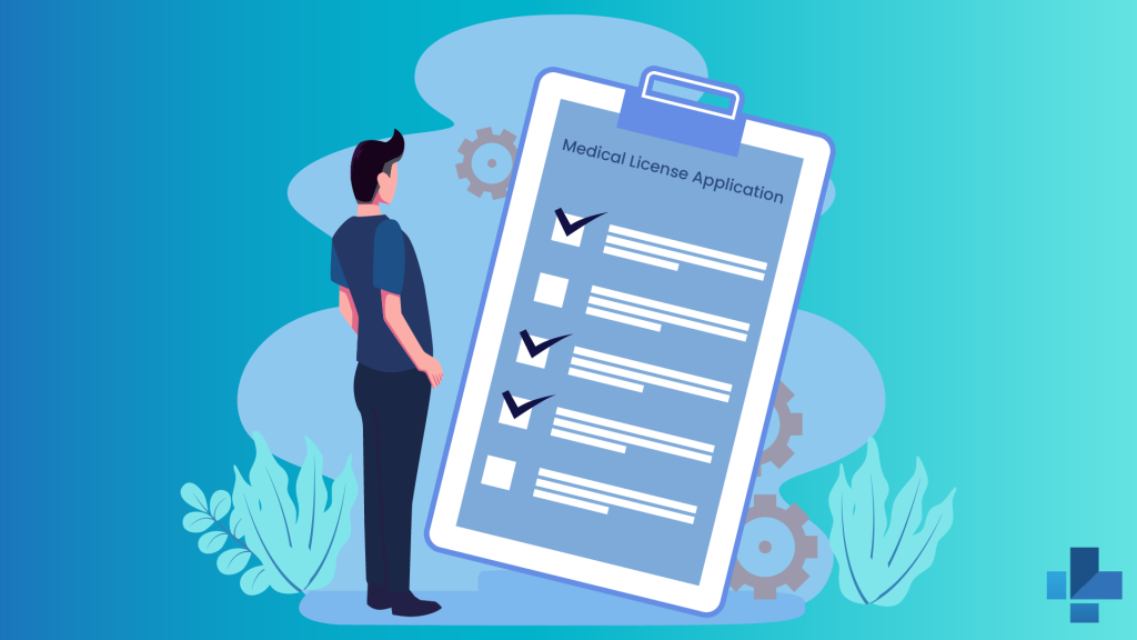 Check list for medical licensing application