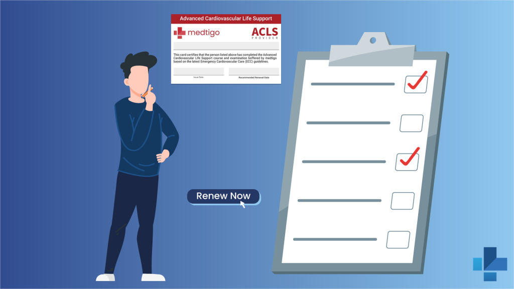 How to renew ACLS certification?