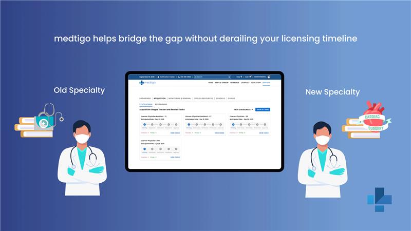 How to switch medical specialties