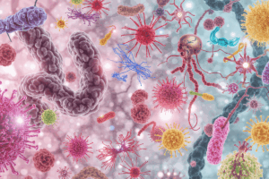 Antimicrobial Effects of Agricultural and Industrial Chemicals on Human Gut Microbiota