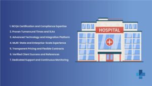 7 Key Criteria to Select a Top Hospital Credentialing Partner